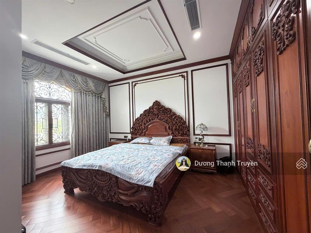 Bán biệt thự vip 4 tầng view trực diện sông kđt an bình tân, full nội thất gỗ cao cấp, giá 60 tỷ