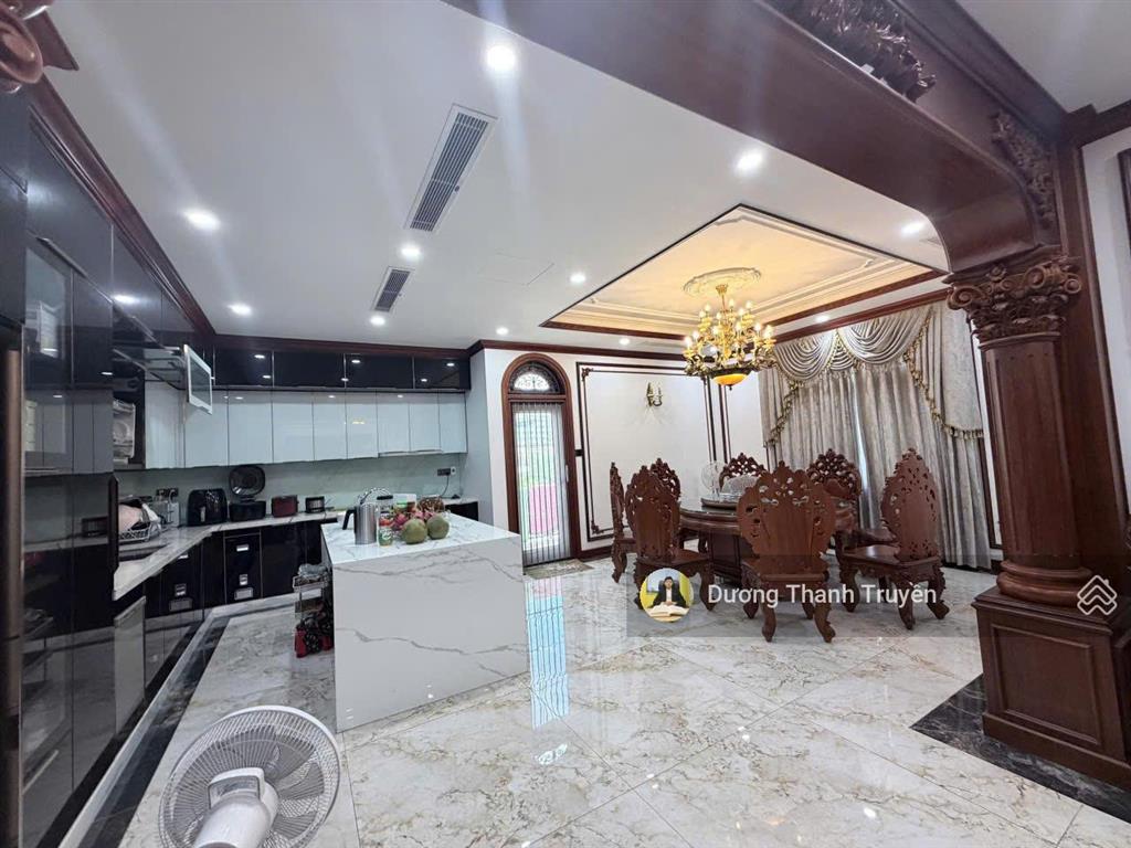 Bán biệt thự vip 4 tầng view trực diện sông kđt an bình tân, full nội thất gỗ cao cấp, giá 60 tỷ