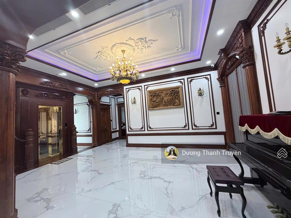 Bán biệt thự vip 4 tầng view trực diện sông kđt an bình tân, full nội thất gỗ cao cấp, giá 60 tỷ