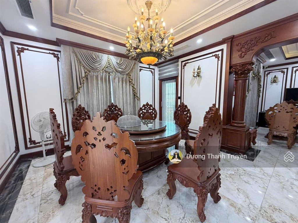Bán biệt thự vip 4 tầng view trực diện sông kđt an bình tân, full nội thất gỗ cao cấp, giá 60 tỷ