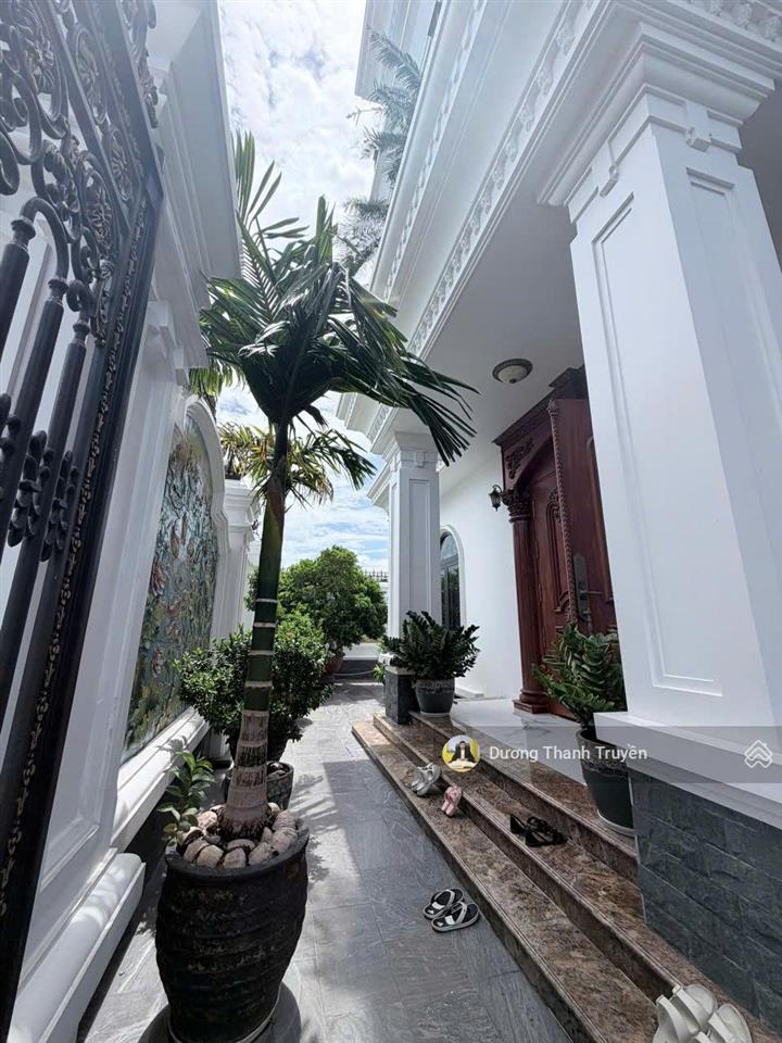 Bán biệt thự vip 4 tầng view trực diện sông kđt an bình tân, full nội thất gỗ cao cấp, giá 60 tỷ
