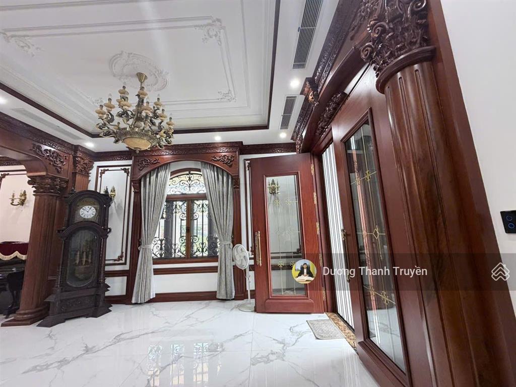 Bán biệt thự vip 4 tầng view trực diện sông kđt an bình tân, full nội thất gỗ cao cấp, giá 60 tỷ