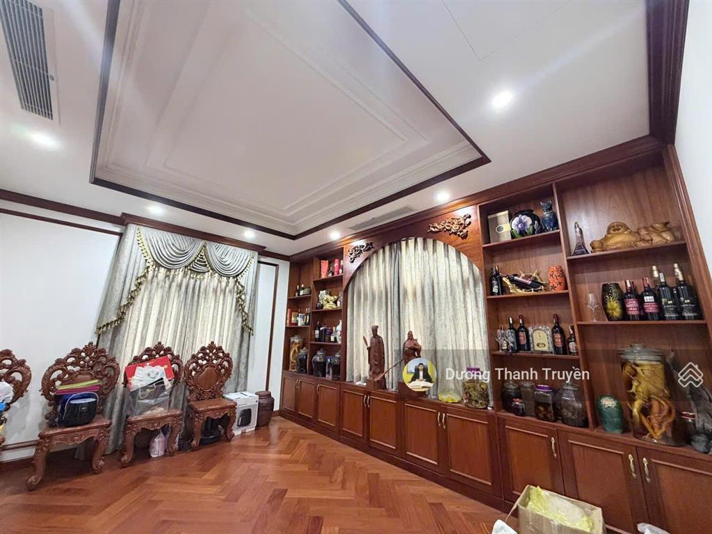 Bán biệt thự vip 4 tầng view trực diện sông kđt an bình tân, full nội thất gỗ cao cấp, giá 60 tỷ