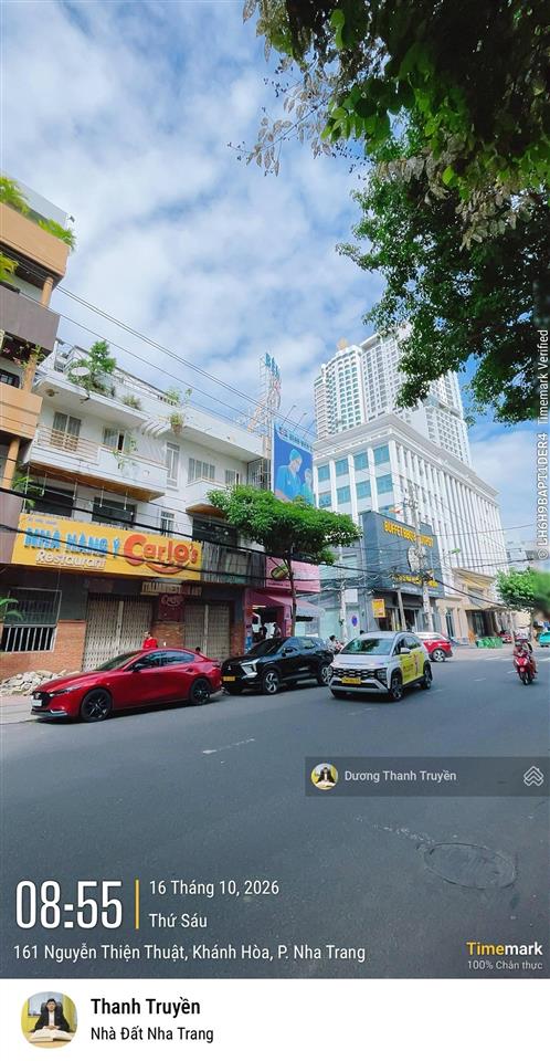 Chủ giảm 5 tỷ bán gấp nhà 3 tầng mặt tiền nguyễn thiện thuật phố tây, ngang 10,5m, đường 20m, 55 tỷ