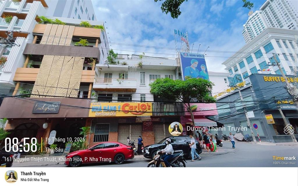 Chủ giảm 5 tỷ bán gấp nhà 3 tầng mặt tiền nguyễn thiện thuật phố tây, ngang 10,5m, đường 20m, 55 tỷ