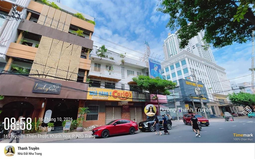 Chủ giảm 5 tỷ bán gấp nhà 3 tầng mặt tiền nguyễn thiện thuật phố tây, ngang 10,5m, đường 20m, 55 tỷ
