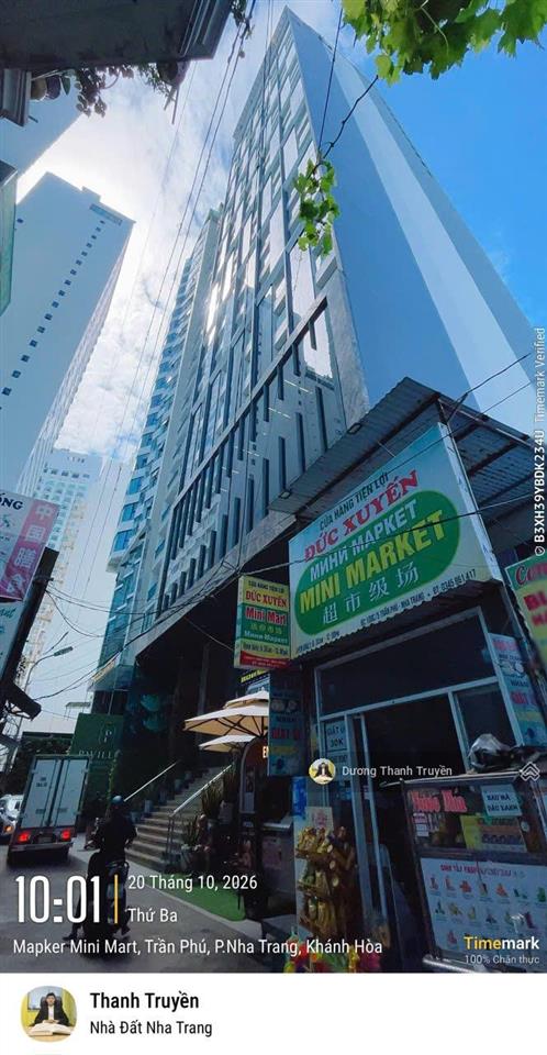Bán lô đất đẹp hẻm trần phú cách biển 50m trung tâm phố tây, ngang đẹp 6,8m, giá 31 tỷ