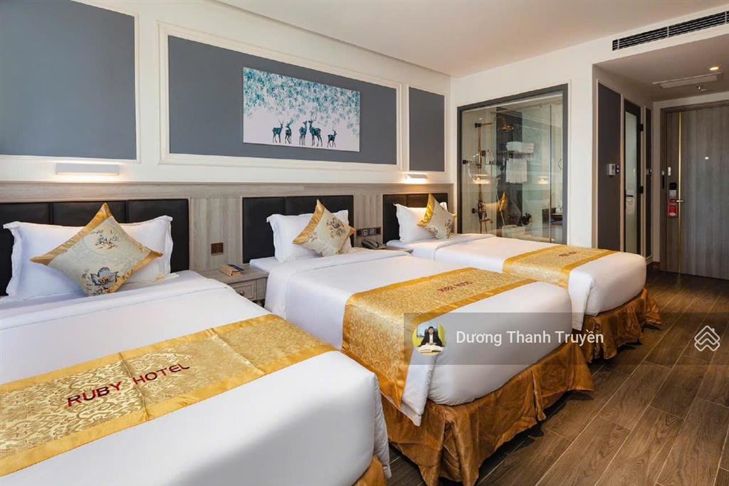 Giảm 20 tỷ bán khách sạn 20 tầng mặt tiền trần phú đối diện công viên, đang cho thuê 400 triệu/th