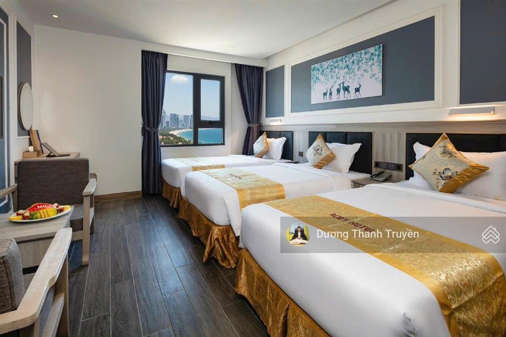 Giảm 20 tỷ bán khách sạn 20 tầng mặt tiền trần phú đối diện công viên, đang cho thuê 400 triệu/th