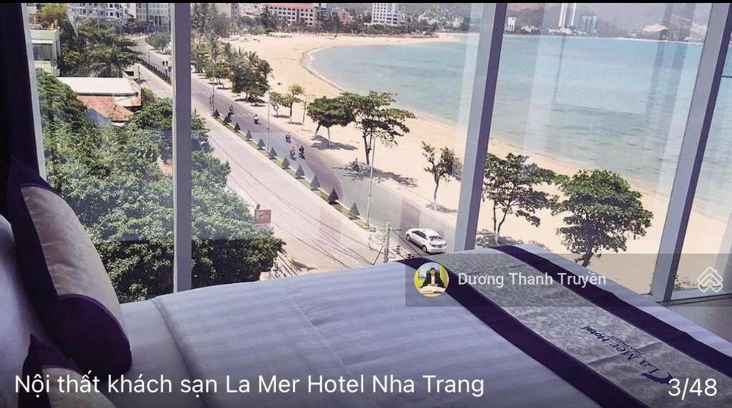 Bán khách sạn la mer hotel 10 tầng lô góc 2 mặt tiền phạm văn đồng, 31 phòng, view biển, giá 45 tỷ