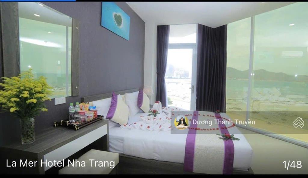 Bán khách sạn la mer hotel 10 tầng lô góc 2 mặt tiền phạm văn đồng, 31 phòng, view biển, giá 45 tỷ
