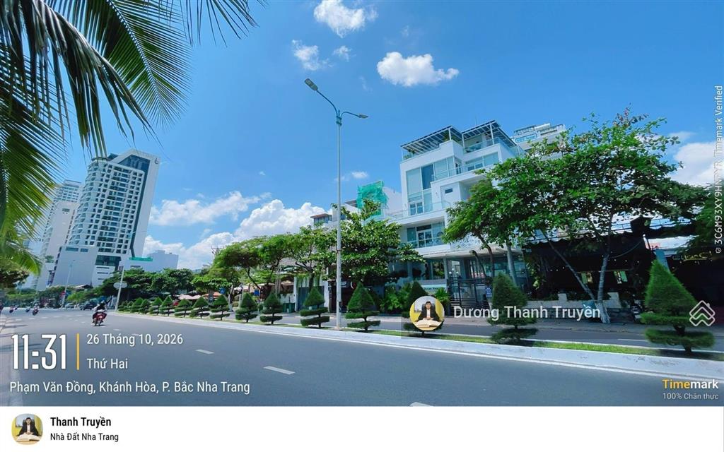 Hiếm bán lô đất đẹp 2 mặt tiền phạm văn đồng, view trực diện biển, ngang đẹp 16m, giá 250 triệu/m2