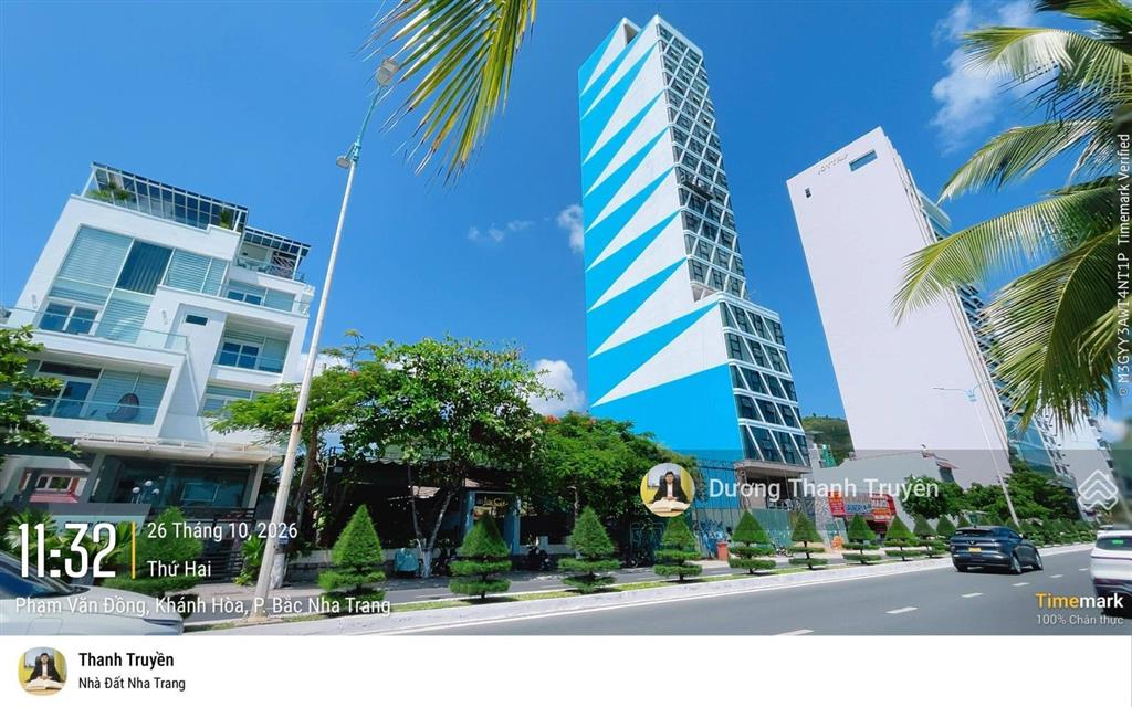 Hiếm bán lô đất đẹp 2 mặt tiền phạm văn đồng, view trực diện biển, ngang đẹp 16m, giá 250 triệu/m2