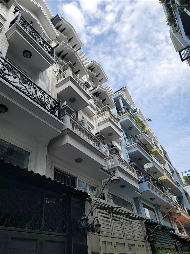 Nhà 5 tầng, hẻm xe hơi gần nguyễn văn nghi chợ gò vấp, 9,99 tỷ khu đồng bộ