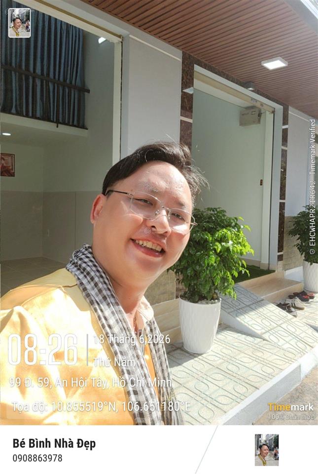 Bán nhà lô góc hẻm xe hơi quang trung gò vấp không lộ giới 5,9 tỷ