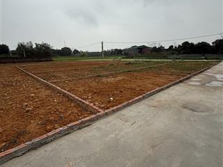 Bán nền 100m2 mặt 5m đường rộng 6m ô tô đỗ cửa chỉ 490tr tại ngọc châu tân yên