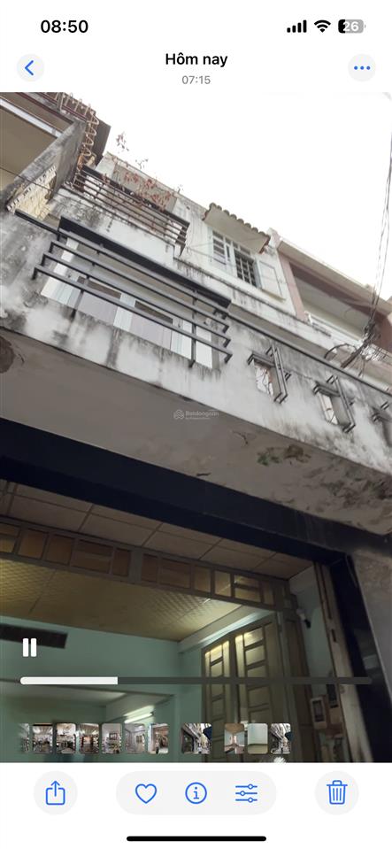 Quận 11,nhà 3 tầng sát mặt tiền đường 3/2tiện kinh doanh4pn chỉ 5.x tỷ