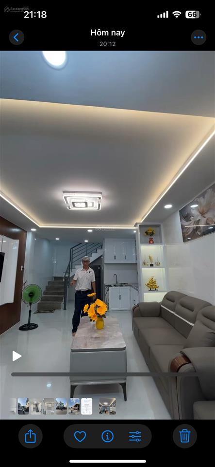 Nhà quận 11,hẻm 152,lạc long quân,ngang 3,7x8m nở hậu 4 m,nhà đẹp ở ngay nhỉnh 3 tỷ