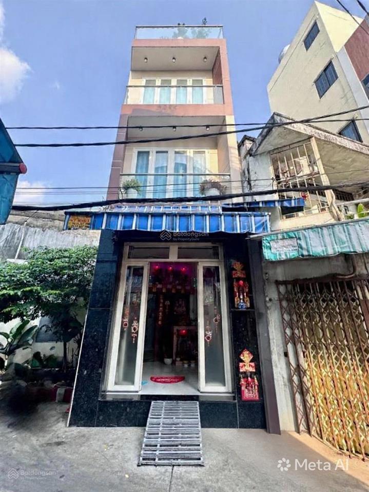 Nhà mới 3 tầng sân thượng , hẻm xe hơi ,quận 6phạm phú thứ, 3.5x11m, giá 5.x tỷ.