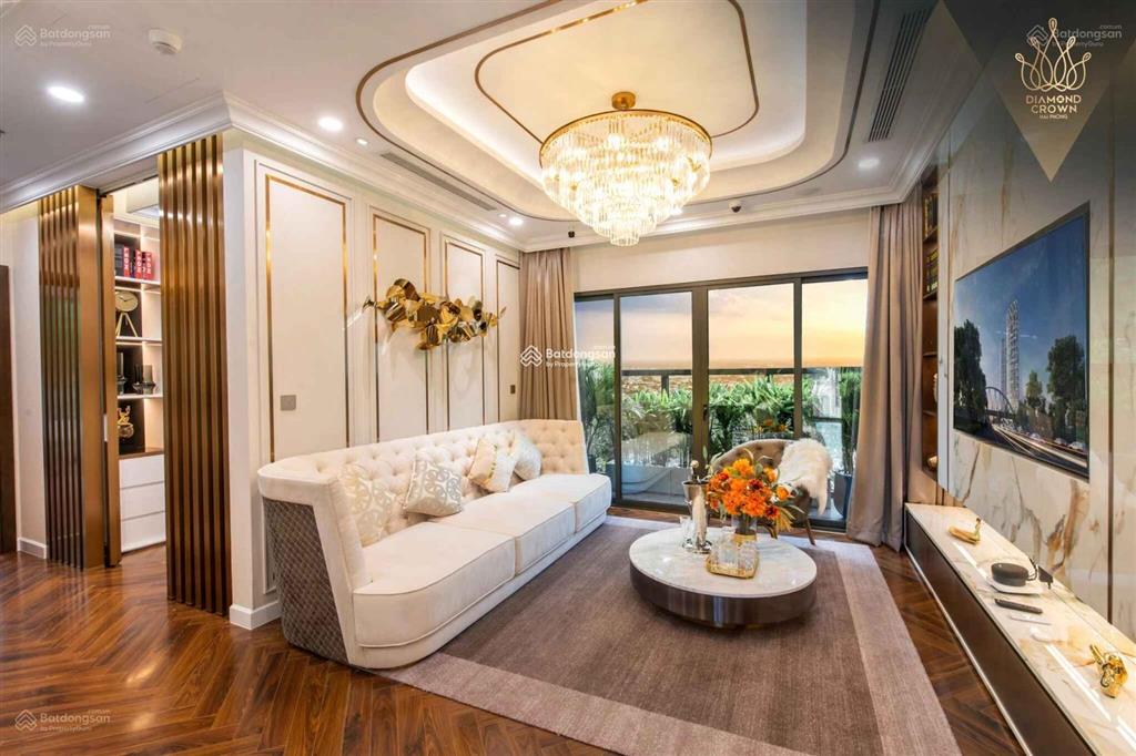 Cho thuê căn hộ 1pn tại doji diamond crown hải phòng, diện tích 33,5m2, giá 12 triệu/tháng