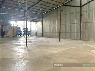 Cho thuê mặt bằng kho xưởng ngô gia tự, việt hưng , long biên diện 600m2 , trần cao 9m giá 90k/m2