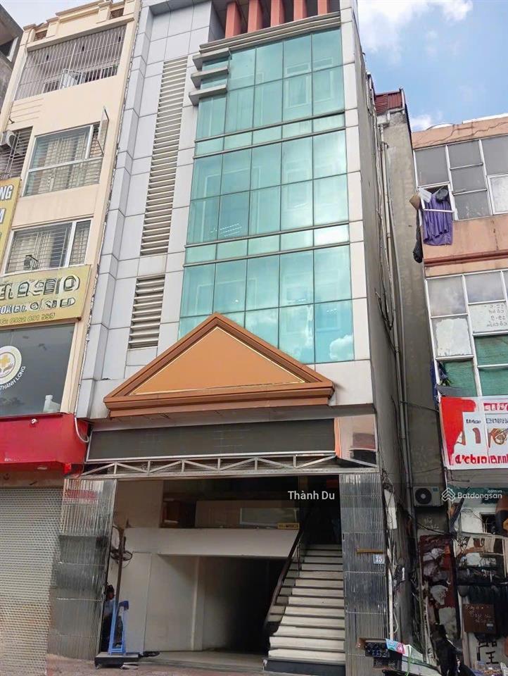 Cho thuê tòa nhà nguyên căn thang máy 160m mặt phố trụ sở, trung tâm, vp cty ngô gia tự giá 60tr/