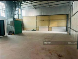 Cho thuê kho, nhà xưởng gần cầu thanh trì, đông dư bát tràng 350m2 giá 70 nghìn/m2/th