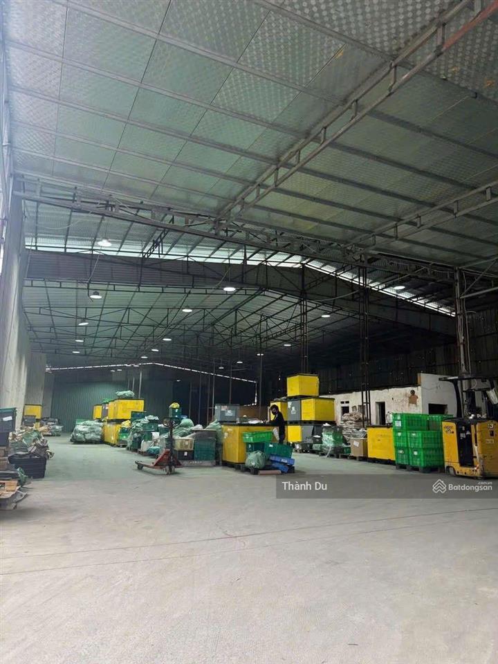 Cho thuê kho xưởng tại kiêu kỵ, gia lâm tp hà nội 1250m2. xe container vào được, pccc giá 80k/m2