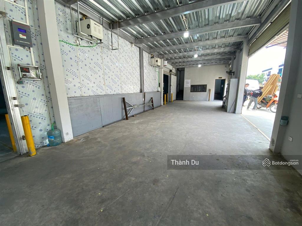 Cho thuê chuyển nhượng kho lạnh kết hợp văn phòng ngọc thụy, long biên 400m2 container đỗ cửa