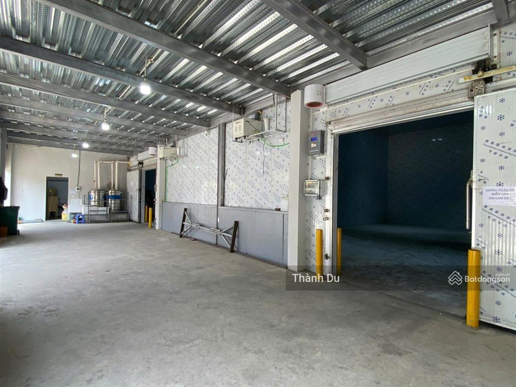 Cho thuê chuyển nhượng kho lạnh kết hợp văn phòng ngọc thụy, long biên 400m2 container đỗ cửa