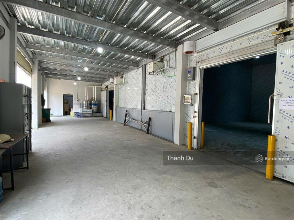 Cho thuê chuyển nhượng kho lạnh kết hợp văn phòng ngọc thụy, long biên 400m2 container đỗ cửa