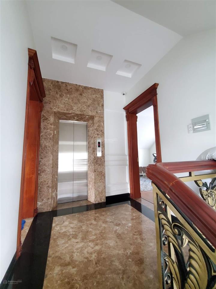 Bán căn biệt thự 2 mặt tiền đường khu cityland garden emart, dt 13.5 x 20m, thang máy