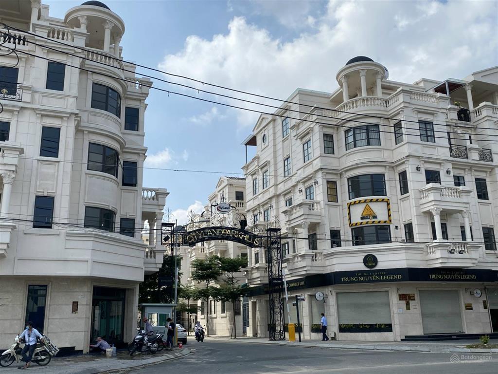 Căn góc 2 mặt tiền nguyễn văn lượng, cityland park hills gò vấp, giá 78 tỷ dt cho thuê 250tr/th