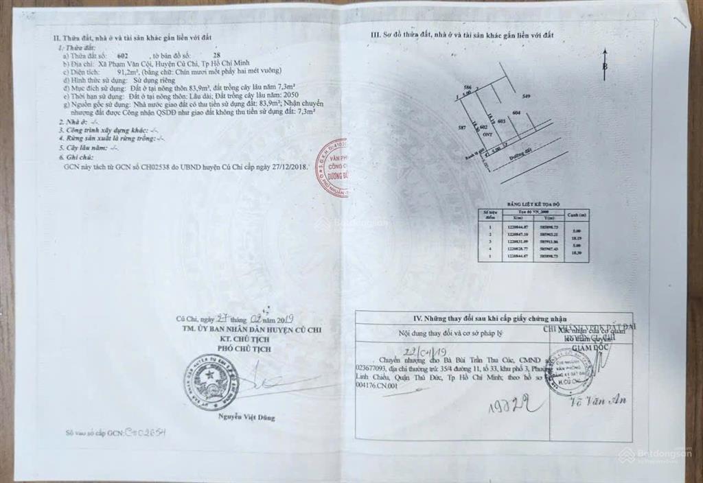 Ngộp, bán nhanh lô đất phạm văn cội, 100m2, shr, 850tr