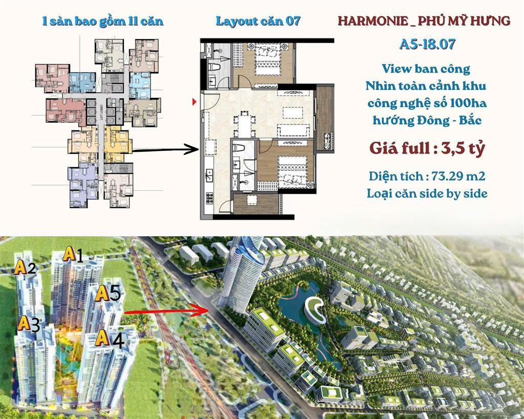 Đừng để lỡ Phú Mỹ Hưng Harmonie – Dòng căn hộ "vừa túi tiền" hiếm của Phú Mỹ Hưng, quỹ