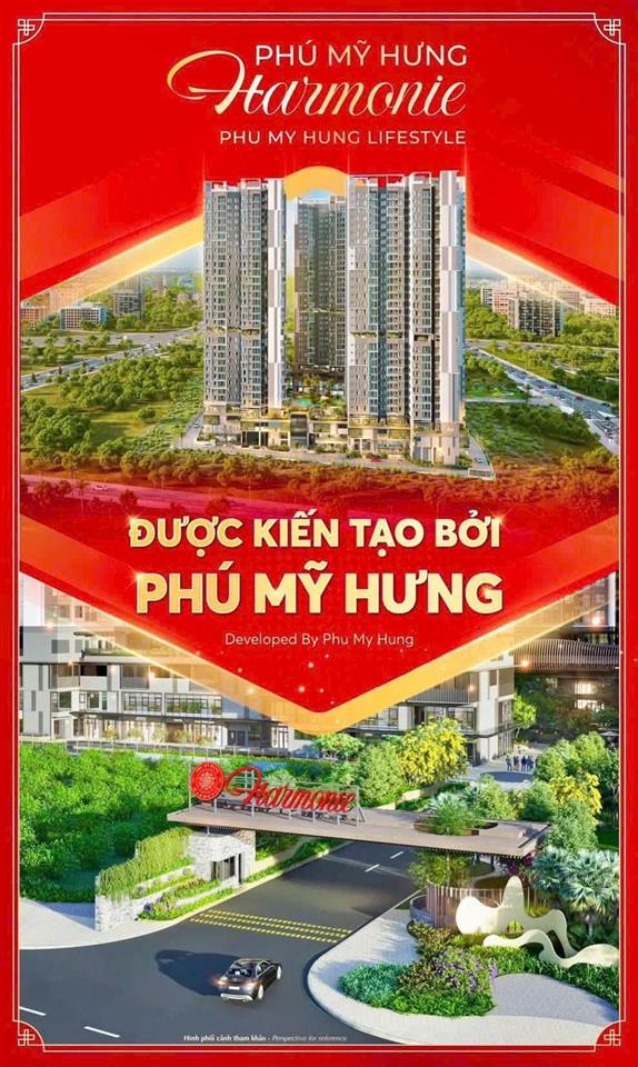 MUA BÁN PHÚ MỸ HƯNG HARMONIE TỪ 3,4 TỶ 2PN: 3,4 – 3,9 tỷ (tùy căn, phân bổ ô đậu xe) PKD