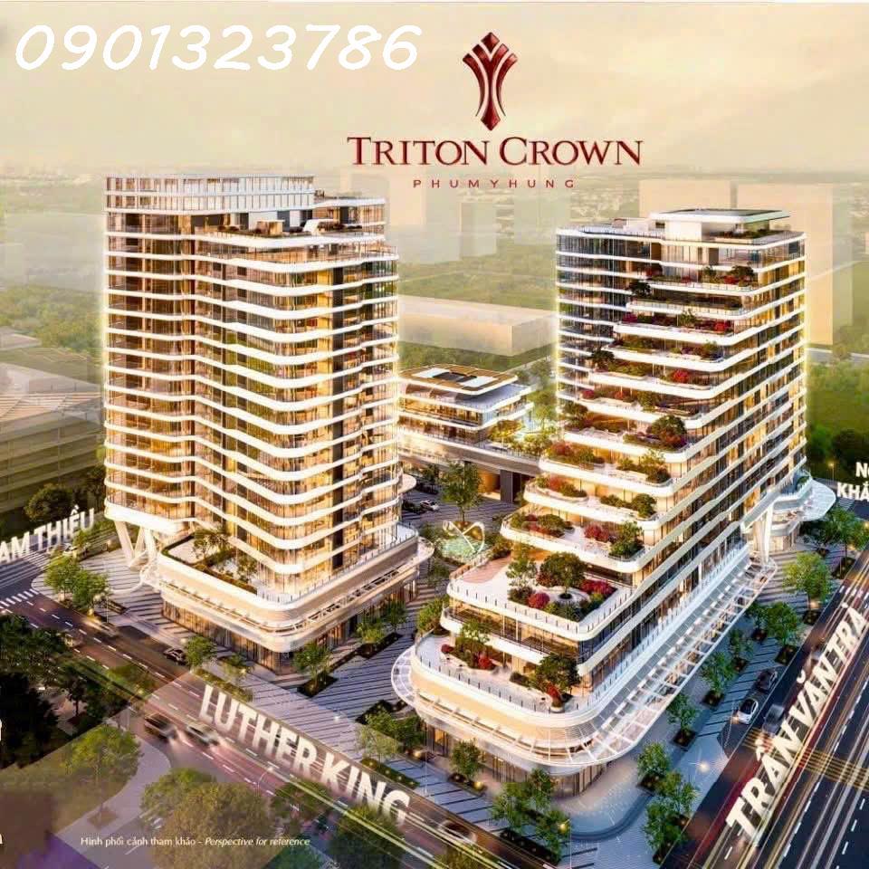 TRITON CROWN HỒ BÁN NGUYỆT – TỌA ĐỘ KHÔNG THỂ TÁI LẶP  301 CĂN HỘ ĐỘC BẢN TẠI PHÚ MỸ HƯNG