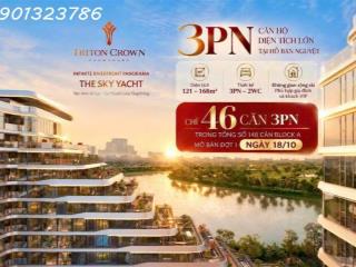 BÁN CĂN HỘ TRITON CROWN QUẬN 7 – VỊ TRÍ ĐẮC ĐỊA HỒ BÁN NGUYỆT, LÃI SUẤT 0%, ÂN HẠN GỐC