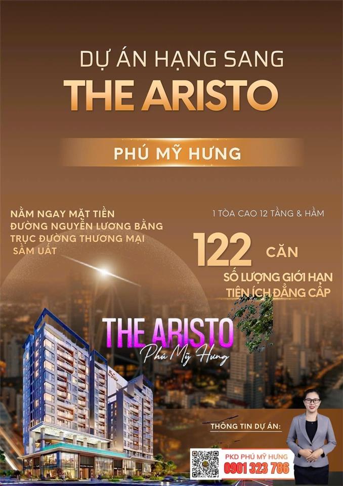 Mở Bán The Aristo Phú Mỹ Hưng Tháng 12/2026 – Căn Hộ Cao Cấp Khan Hiếm Tại Khu Nam Viên