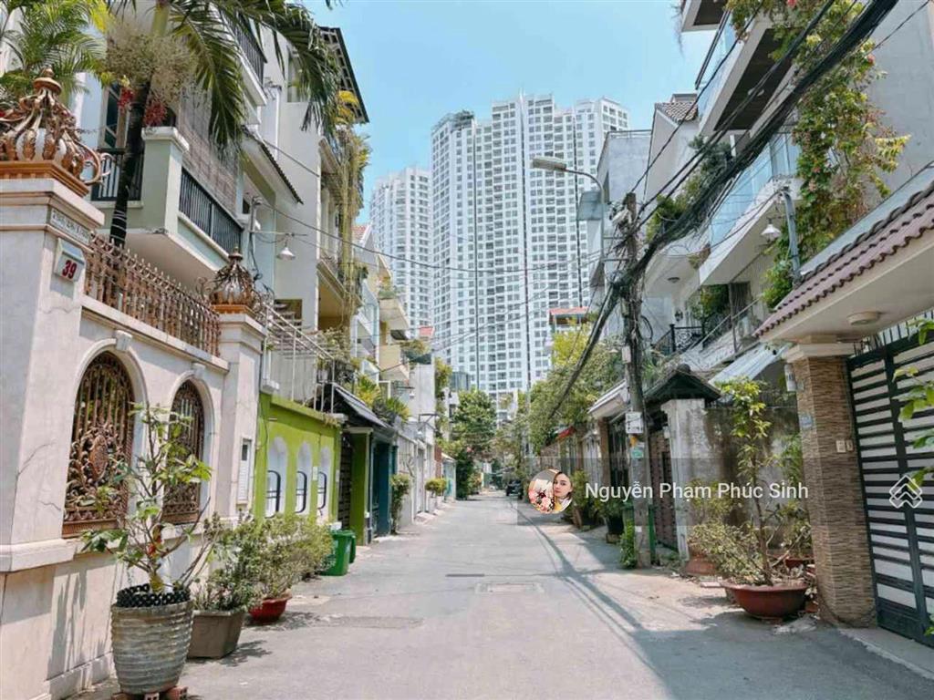 Quận 7  khu kiều đàm  hẻm 6m thông  ngang 5 x 18m  trệt 2 lầu sân thượng