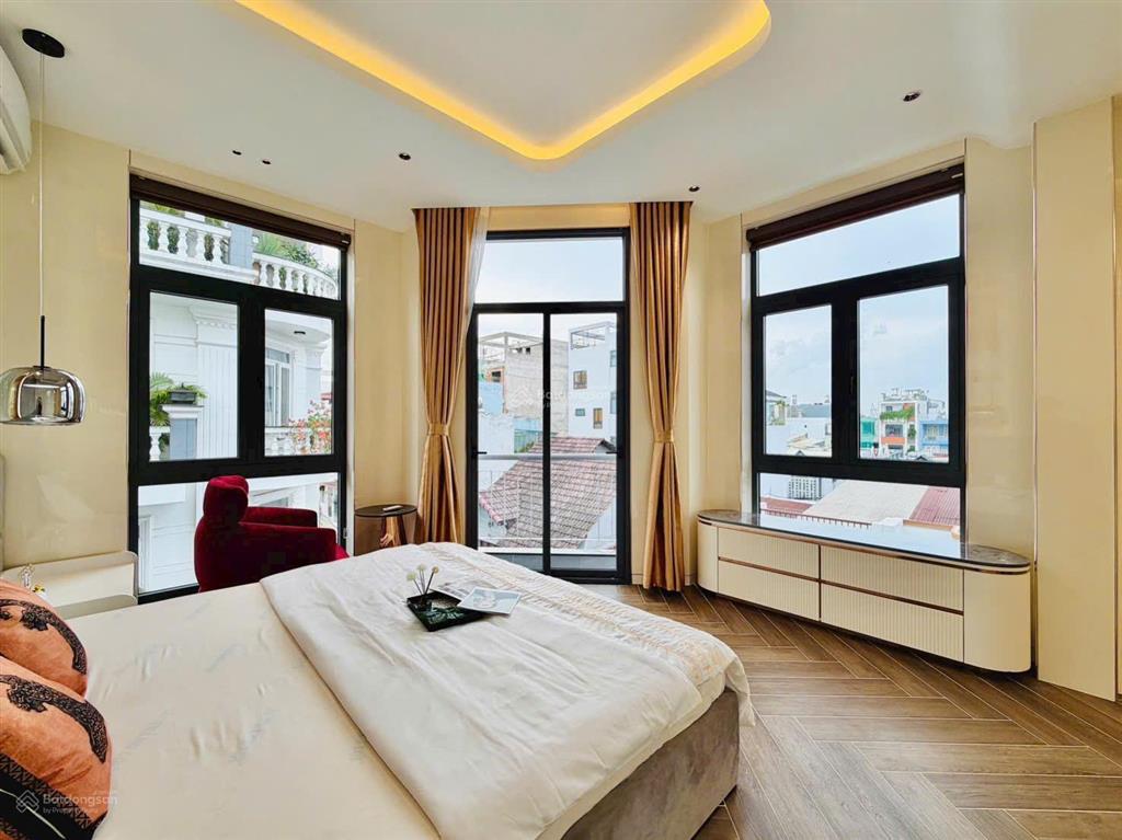 Siêu phẩm đường lê đức thọ, quận gò vấp. căn góc 6 tầng, thang máy, full nội thất cao cấp