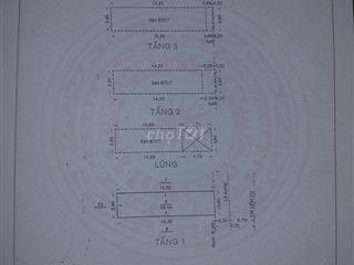 Bán nhà mặt tiền Ngô Thị Thu Minh sát chợ Phạm Văn Hai 