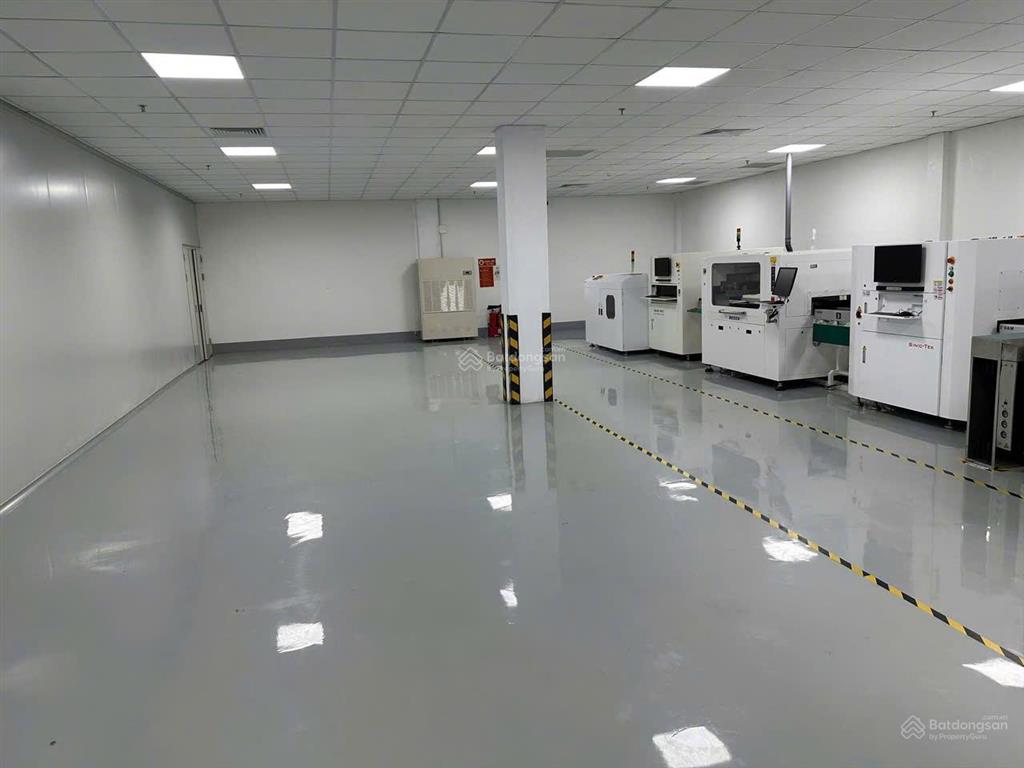 Cho thuê nhà xưởng sx điện tử trong ccn tại bắc ninh.