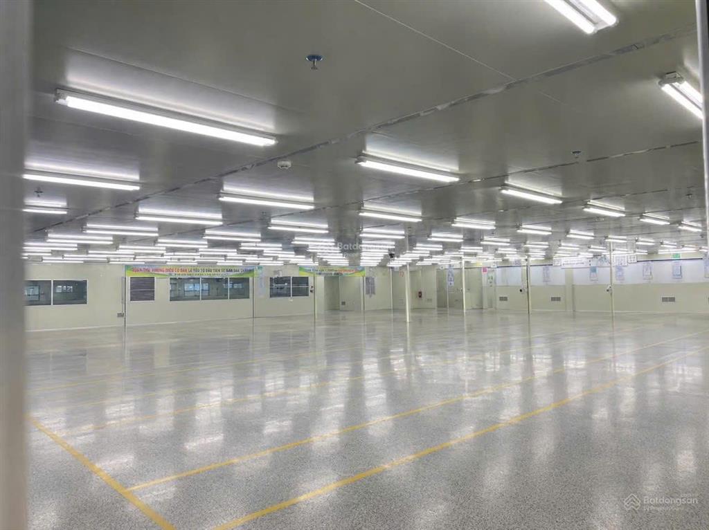 Cho thuê xưởng bắc giang phù hợp các công ty làm điện tử diện tích 1400 m 2
