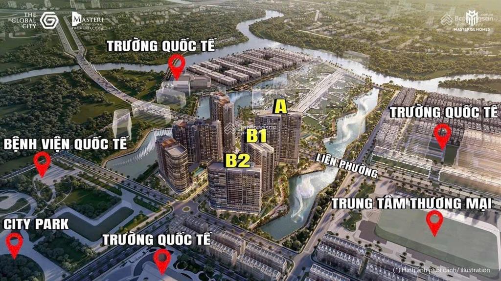 Căn hộ cao cấp masteri park place, 1pn hàng độc quyền căn đẹp view sông