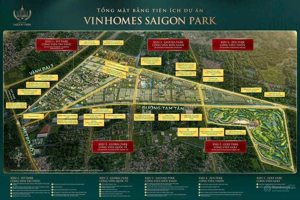 Chính thức mở bán giai đoạn 1 vinhomes saigon park | hóc môn tây bắc tp.hcm.