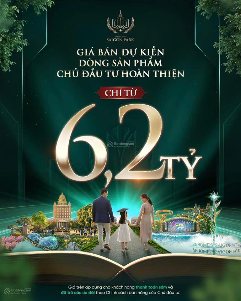 Chiết khấu lên đến 22,5% vinhome sài gòn park .booking giai đoạn đầu lấy suất ưu tiên.