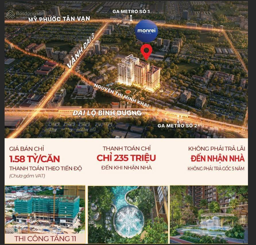 Monrei saigon 2pn giá cạnh tranh. cam kết có căn giá tốt, vị trí đẹp, đúng yêu cầu của khách