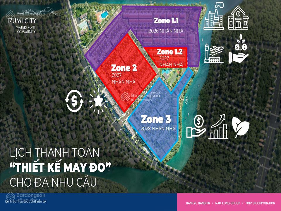 Săn nhà đẹp izumi city thanh toán chỉ 3,7 tỷ, ưu đãi chiết khấu đến 15%. nhận nhà tháng 11/2026