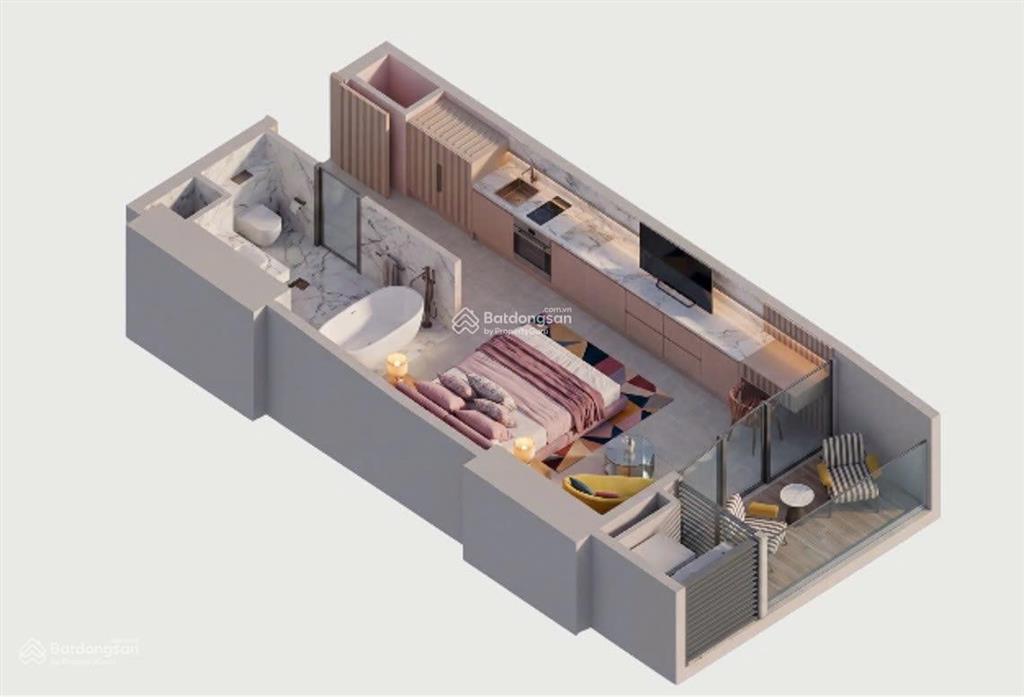 3.9 tỷ sở hữu căn hộ biển vũng tàu 64m2  1pn căn góc view biển